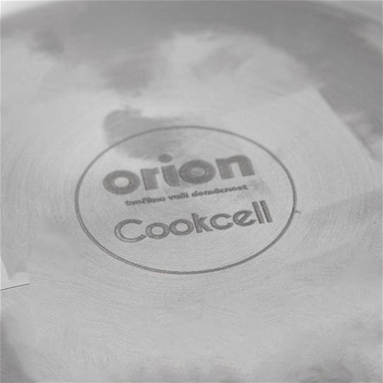 Orion Wok made of Stainless Steel with Non-Stick Coating 28cm