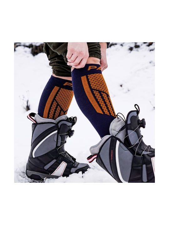 P.A.C. Ski- & Snowboardsocken Schwarz 1 Paar