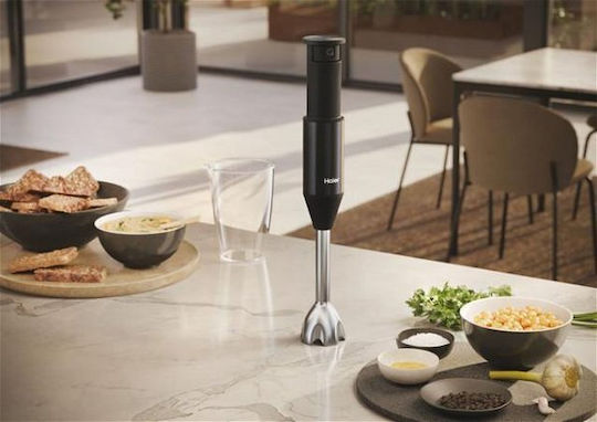 Haier Ραβδομπλέντερ με Ανοξείδωτη Ράβδο 1000W Μαύρο