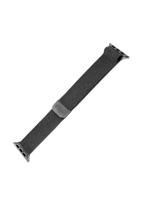 Fixed Mesh Strap Apple Watch 42 44 45 Ultra 49mm Black