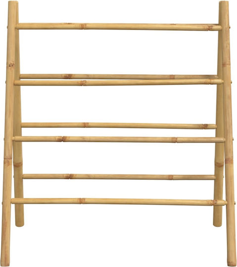 vidaXL Leiter Badezimmer Doppel Wandmontage ​100x100cm Braun