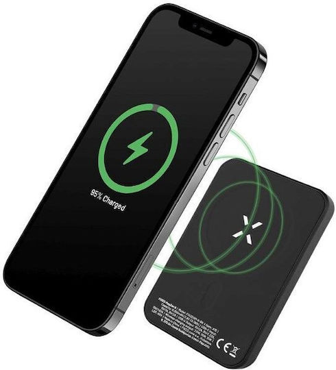 Fixed MagZen MagSafe Power Bank 6000mAh 7.5W Negru