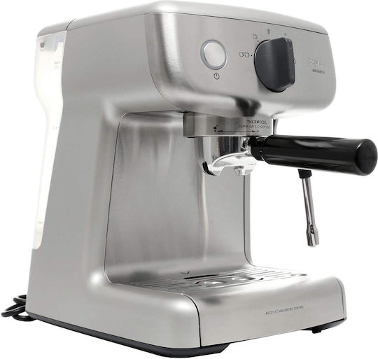 Breville Mini Barista VCF125X Μηχανή Espresso 1450W Πίεσης 15bar Ασημί VCF125X