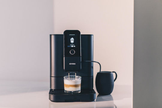 Nivona NIVO 8101 Automatic Espresso Machine 1455W Pressure 15bar with Grinder Black