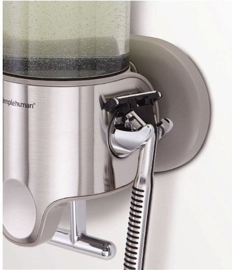 Simplehuman Επιτοίχιο Dispenser Πλαστικό Γκρι 888ml