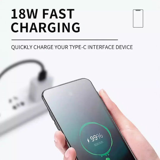 Wozinsky Regular Cablu USB la Type-C / Lightning cu mai multe porturi 4A Negru 1m (HU-5907769308819)