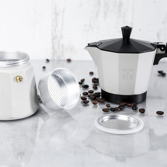 Cecotec Mokclassic Stovetop Espresso Pot 6 Cups Brown