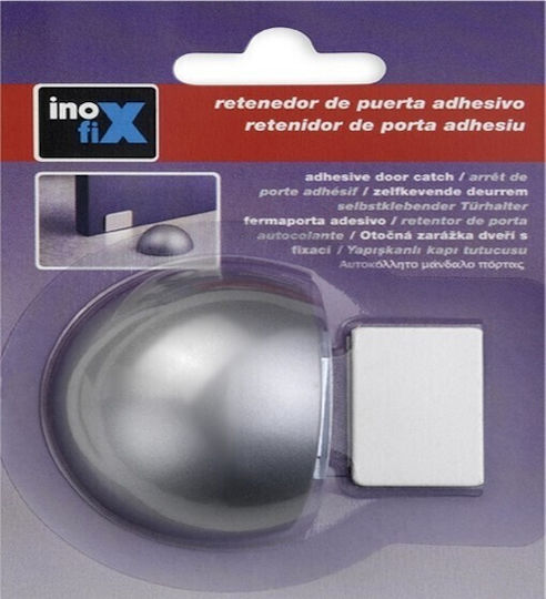 Magnetic Metallic Door Stopper White
