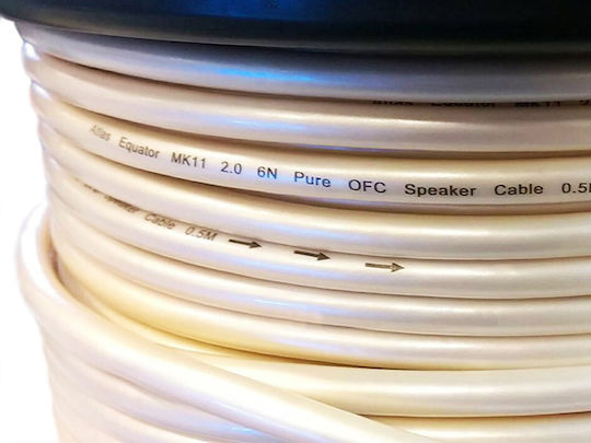 Atlas Cables Equator 2.0 Speaker Cable Unterminated 1m (23585419)