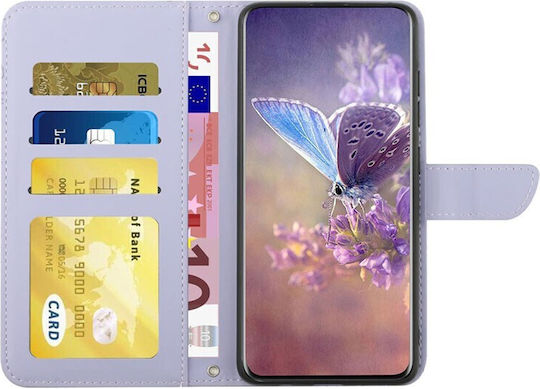 Butterfly Wallet Μωβ (Honor 200 Lite 5G)