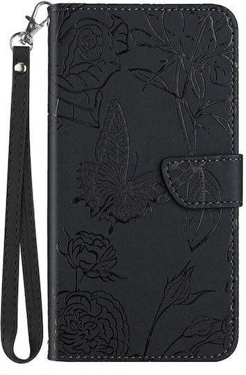 Butterfly Wallet Μαύρο (Honor 200 Lite 5G)