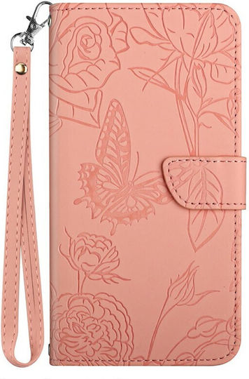Butterfly Wallet Ροζ (Honor 200 Lite 5G)