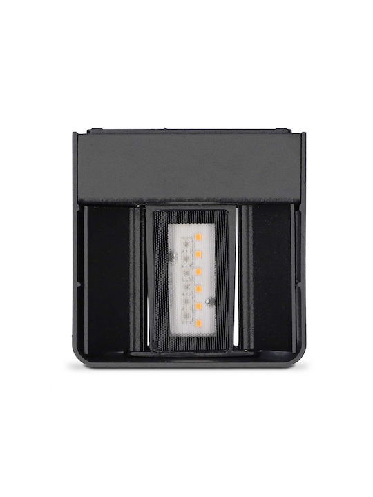 Nedis Wandmontiertes Außen-Spotlight LED IP65 4W mit Warmweiß Licht Doppelstrahl