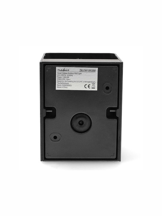 Nedis Wandmontiertes Außen-Spotlight LED IP65 4W mit Warmweiß Licht Doppelstrahl