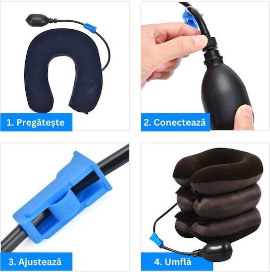 Pernă de masaj pentru gât, spate & corp Gri