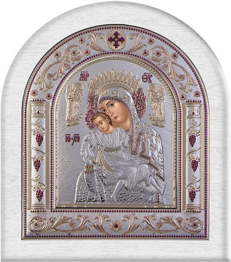 Slevori Classic Regular Icon Crown 12x13.7 Brown Silver-Gold Silver Wood 185958 1tmx