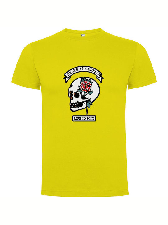 Skull T-shirt Yellow