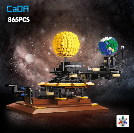 CaDA Bricks CaDA Bricks Solar System Erde Sonne Für 8+ Jahre 865 Stück