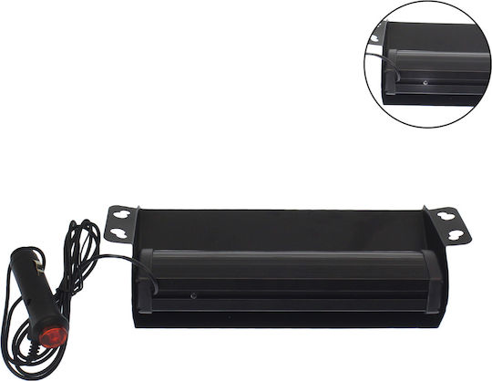 Car Signaling Bar LED 12V Waterproof 25.2cm with Red / Blue Lighting