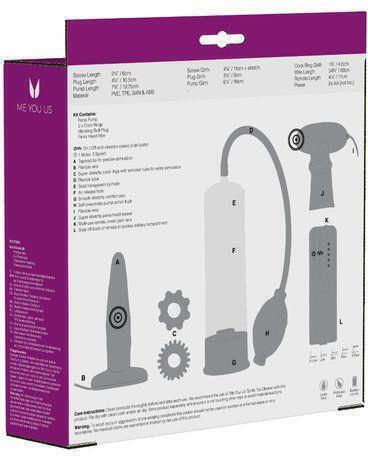 Boss Of Toys Me You Us Male Collection BDSM Kit in Schwarz Farbe 6Stück