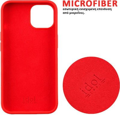 Idol 1991 Velvet Elite Back Cover Silicone / Plastic Waterproof Red (Xiaomi Redmi 13C)