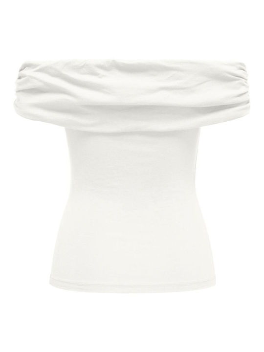 Only Women's Crop Top White