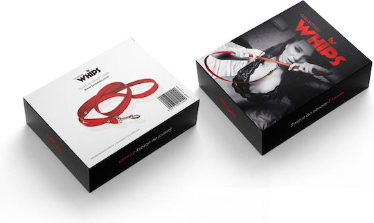 Whips Collections Halsband in Rot Farbe