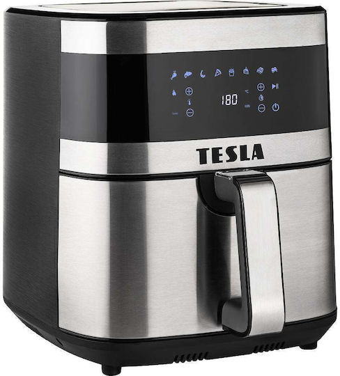Tesla Q60 XL Air Fryer 6lt Ασημί