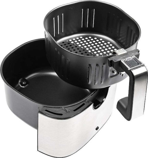 Tesla Q60 XL Air Fryer 6lt Ασημί