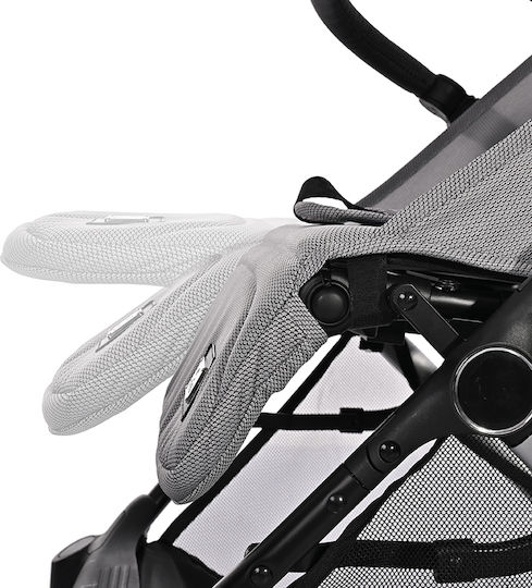 Lorelli Ribera Baby Stroller Suitable from 6+ Months Black Pearl 7.3kg