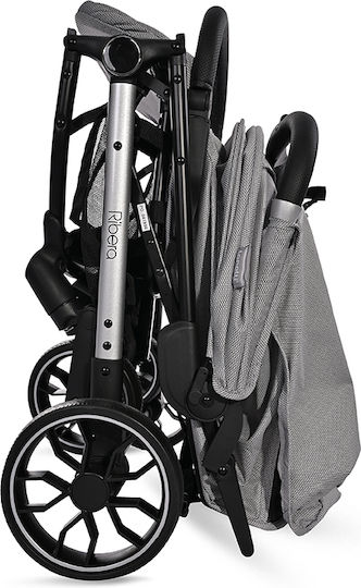 Lorelli Ribera Baby Stroller Suitable from 6+ Months Grey Icy 7.3kg