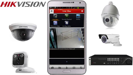 Hikvision DS-7108HQHI-K1(STD)(C)(S) Καταγραφικό HVR 8 Καναλιών με Ανάλυση Full HD