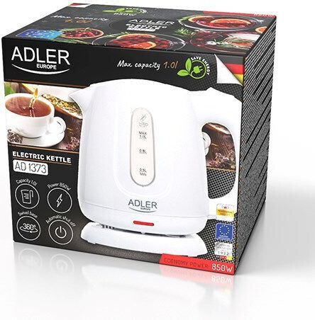 Adler Βραστήρας 1lt 800W Λευκός