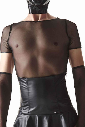 Boss Of Toys Regnes Sexy Ανδρικό Top Μαύρο