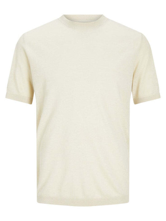 Jack & Jones Ανδρικό T-shirt Κοντομάνικο Summer Sand