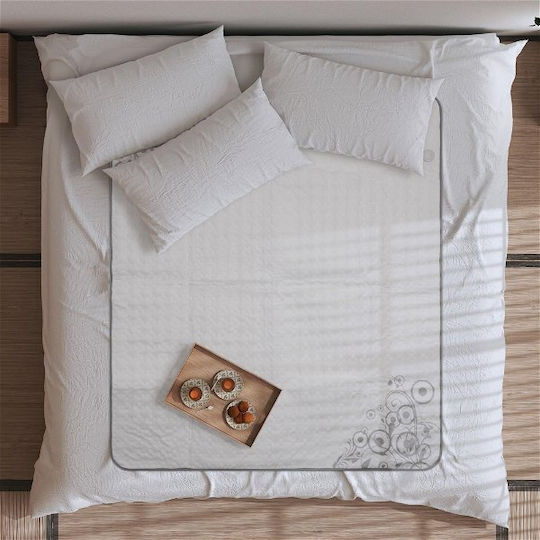 Lanaform Двулицева електрическа завивка Бял 160x140бр