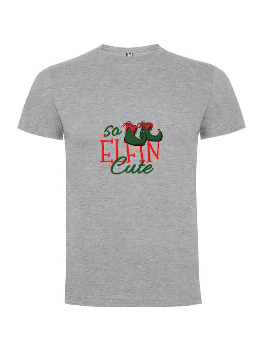 iLovePrints Elf Chic T-shirt Gray