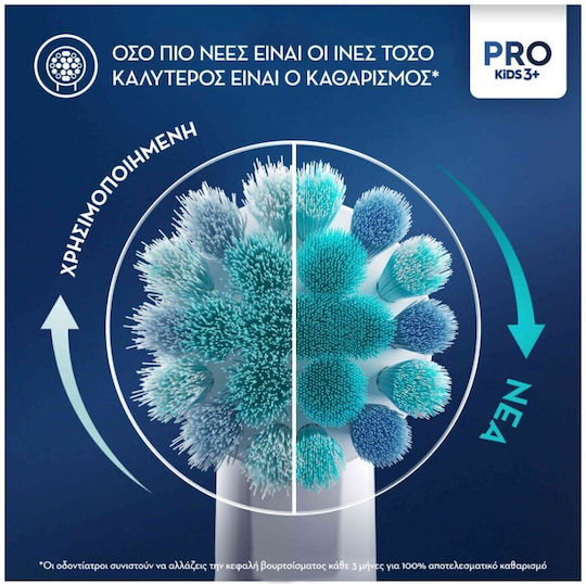 Oral-B Vitality Pro Детска Електрическа Четка за Зъби с Таймер за 3+ Години Spiderman със Защитен Калъф за Пътуване