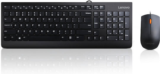 Lenovo 300 Set tastatură și mouse Engleză US
