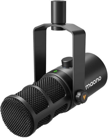 Maono PD400X Δυναμικό Микрофон XLR Шоково монтиран в Черен Цвят
