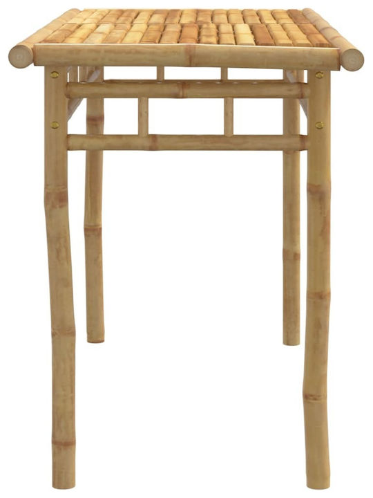 Tisch aus Bambus Stabil Bamboo 110x55x75cm