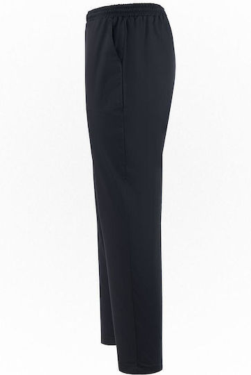 Axon Chef Black Pants with Elastic Waist