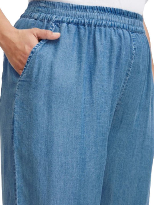 Γυναικείο Υφασμάτινο Παντελόνι Denim