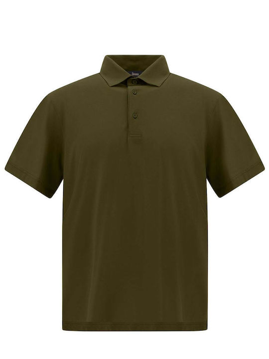 Polo Short Sleeve Sweater Khaki