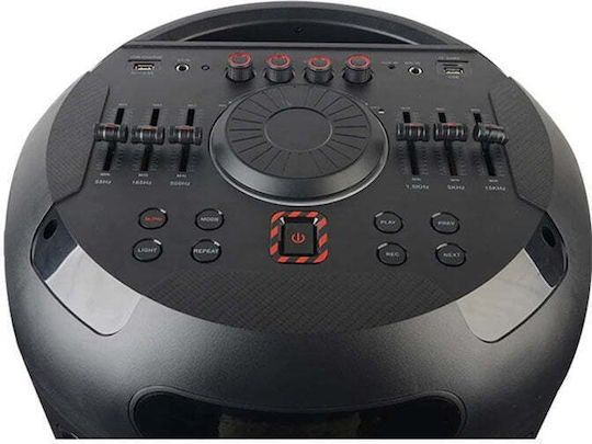 Bluetooth-Lautsprecher 130W mit Radio Schwarz MT-1209