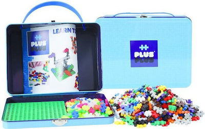 Plus Plus Building Blocks Metal Suitcase for 4+ Years 600pcs