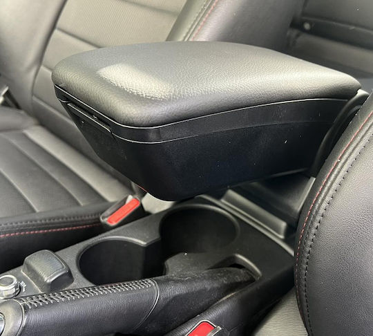 Rati Armster 3 Car Leather Armrest for Mazda CX-3 2015+ Black