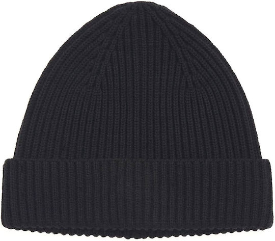 Beanie Unisex Beanie Gestrickt in Schwarz Farbe