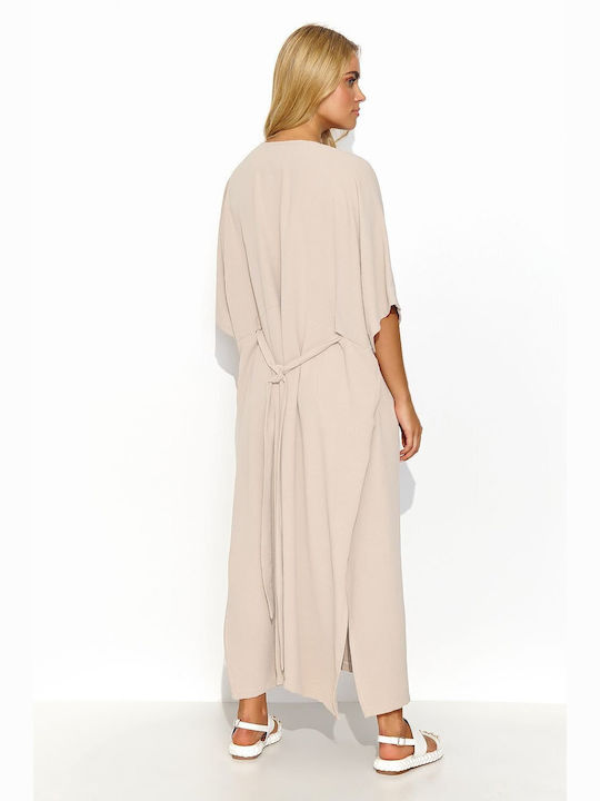 Makadamia Summer Maxi Dress Beige