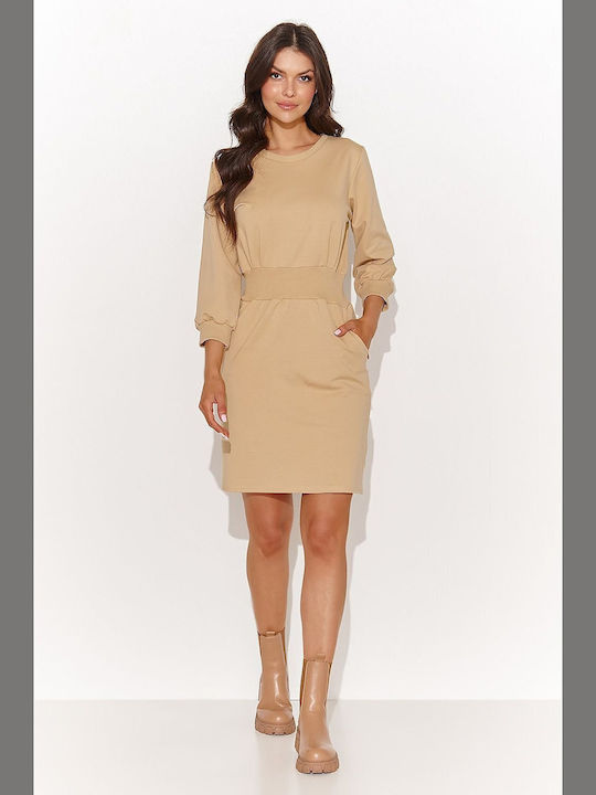 Numinou Kleid Beige